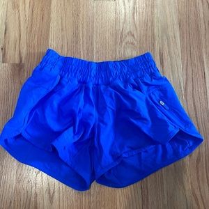 Lululemon blue track that short